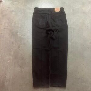 Vintage‎ Levi's 550 loose fit black men's jeans skater 1998